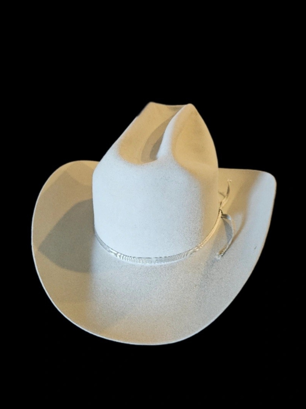Vtg 1960s Resistol 10X Beaver Cowboy Hat Silverbelly 7 1/4 Self-Conform Denver